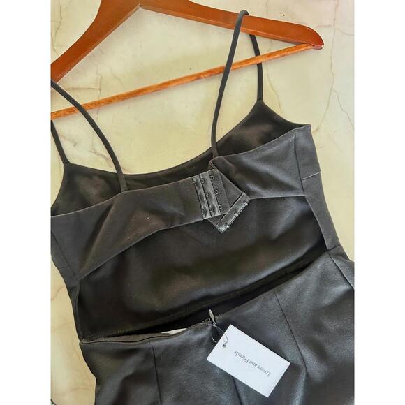 NWT Lovers + Friends Karma Maxi Dress in Black Open Back Women’s size Medium - Picture 6 of 15